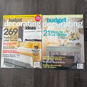 Budget Decorating Magazines (2) - 2004 & 2007 - Woman’s Day Special